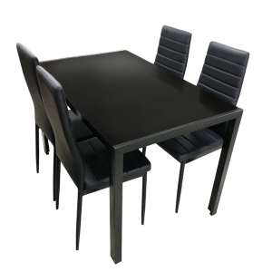 JUEGO COMEDOR ARTELEC S/VIDRIO COMODO 4S
