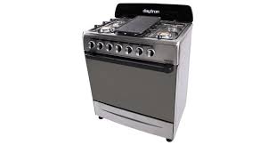 COCINA DAYTRON C-30BS-B GAS 6Q NEGRA 30"