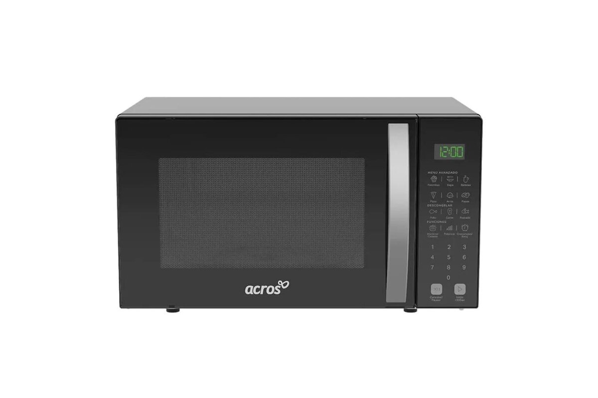 HORNO MICROONDAS ACROS AM1807 0.7 NEGRO
