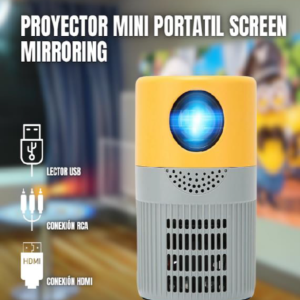 PROYECTOR MINI PORTATIL /CABLE HDMI 4K
