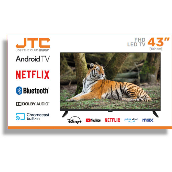 PANTALLA LED JTC J43SM 43" SMART