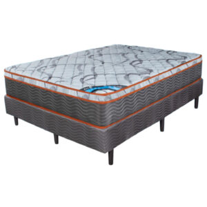 COLCHON SLEEPLAND AURA 140*190*8"/BASE
