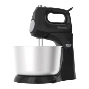 BLACK + DECKER BATIDORA 2 EN 1 250W TAZON INOX- MX9125-1BDLA